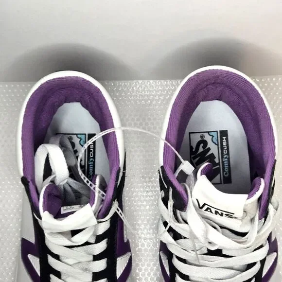 VANS Sneaker PURPLE Comfy Cush Serio Collection Shoe Women 9/Men 7.5 US NEW NWOT - Picture 5 of 13